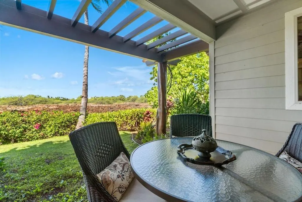 Holiday home Mauna Lani Palm Villas D-2 Corner Unit Historic View Waikoloa