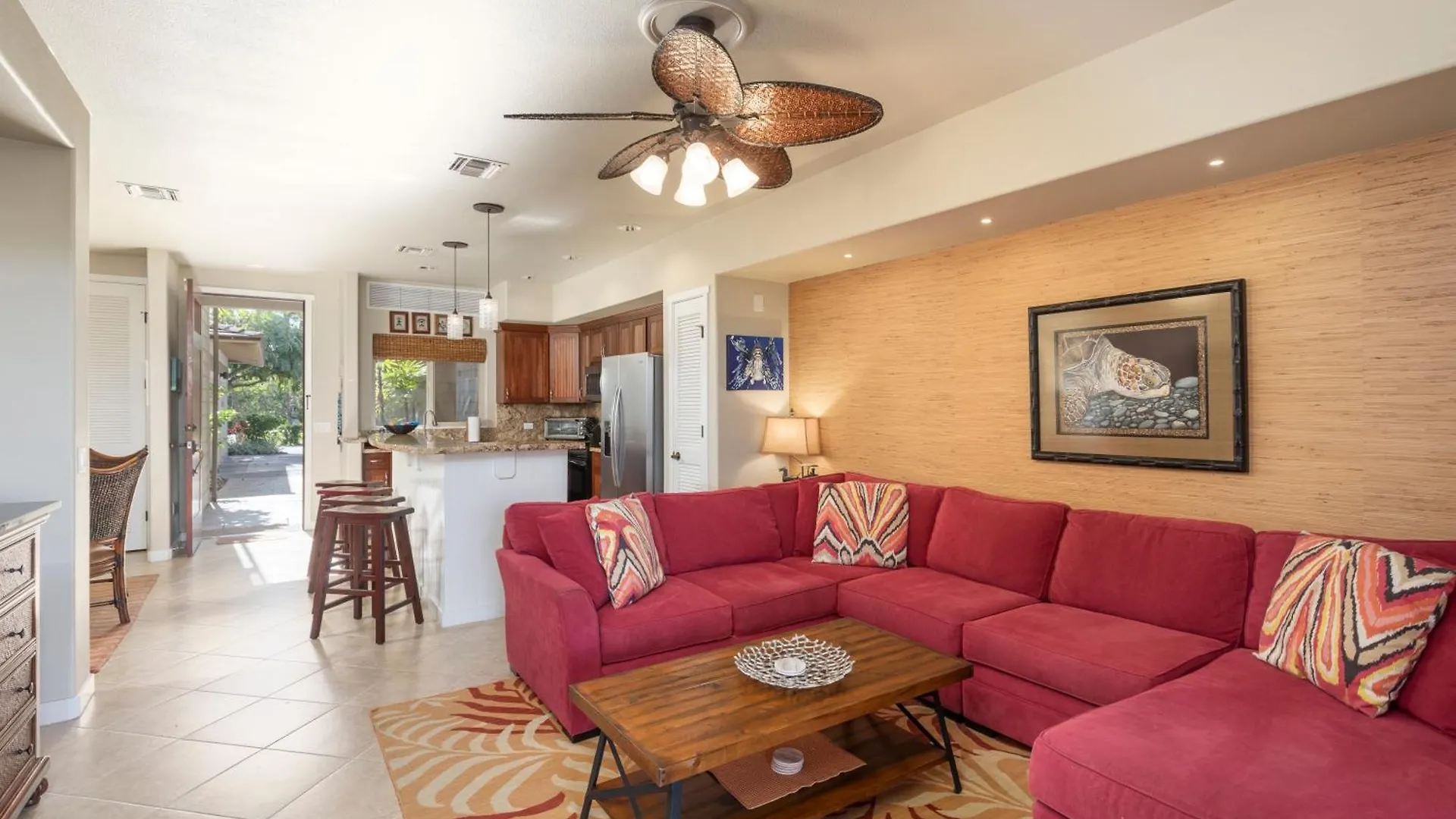 Holiday home Mauna Lani Palm Villas D-2 Corner Unit Historic View Waikoloa